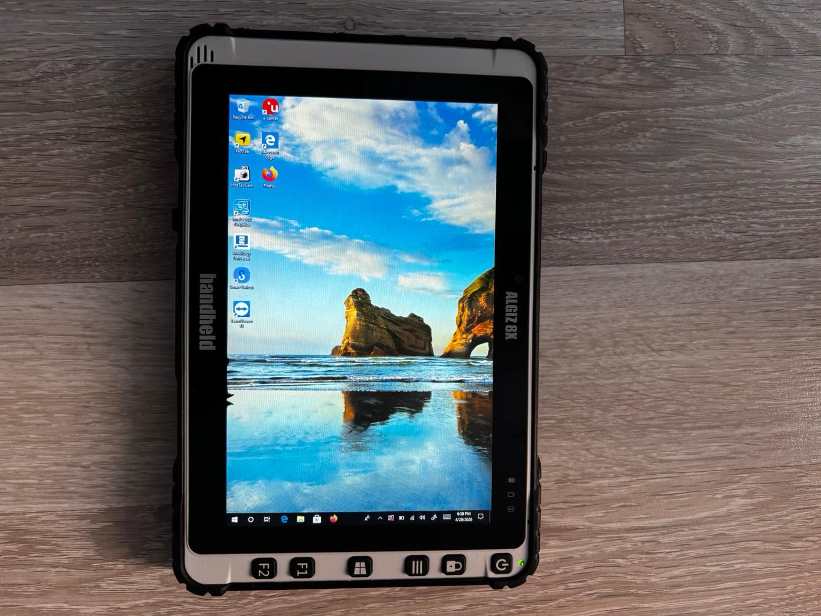 Tablet Portatile Algiz 8X 4G Rugged | Scatola e accessori originali foto 2