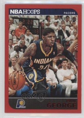 2014-15 NBA Hoops Red 154/299 Paul George #164 5h9