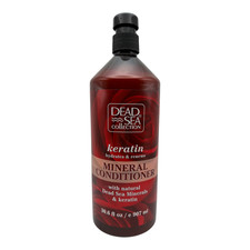 Dead Sea Collection Keratin MINERAL Conditioner Hydrates Renews 33.8 oz 0.56 per fl oz