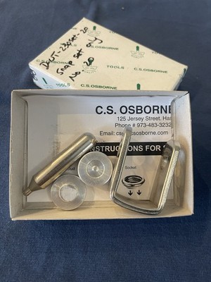 C.S.Osborne Snap Setzwerkzeug Druckknopfverschluss 