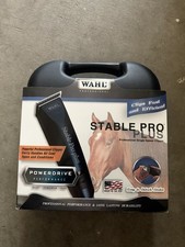 Wahl Professional Animal Stable Pro Plus Horse Clipper Kit  9774 Brand New