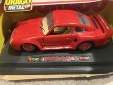 Bburago 1986 Porsche 959 Turbo 1:24 Scale Diecast Model. Excellent and Boxed