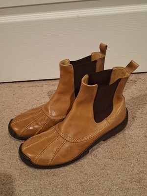 Polo Ralph Lauren Boots Mens 8.5 EE Oslo Chelsea Leather Pull On 