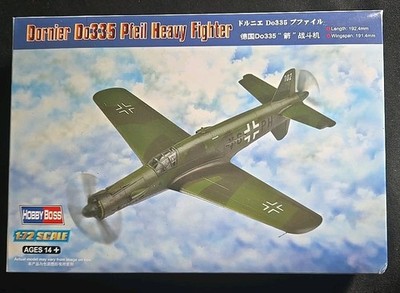 HobbyBoss Dornier DO335 Pfeil Heavy Fighter 1/72 80293 Model Kit-NIB US Seller