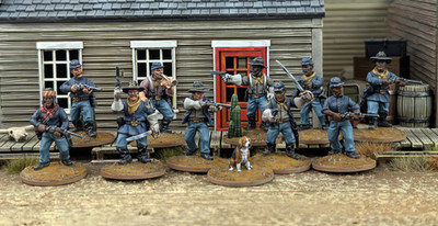 US CAVALRY Dead Man's Hand Great Escape Games 28MM Historische Miniaturen