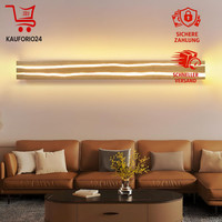 Wandlampe LED 16W Holz 100Cm Warmweiß Moderne Wandleuchte FüR Wohnzimmer Flur