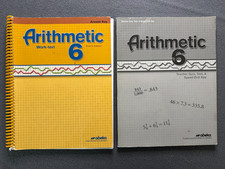 Abeka: Arithmetic 6 Answer Keys, 4th ed, grad...