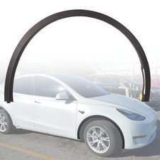 Right Front Fender Flare Wheel Arch Molding Trim For Tesla Model Y 2020-2024 Right Front Fender Flare Wheel Arch Molding Trim For Tesla Model Y 2020-2024