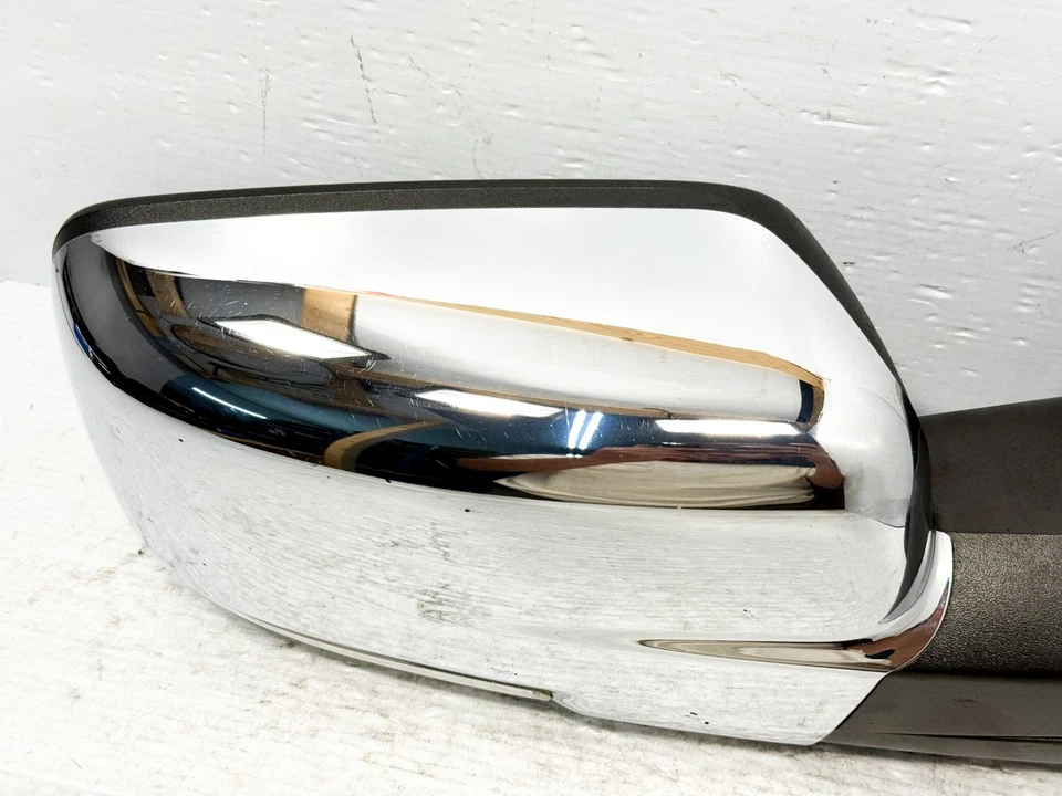 Dodge Ram 1500 2014-2020 espejo retrovisor de puerta lateral derecho del pasajero plegable eléctrico 6X9 OEM Foto 2 de 4