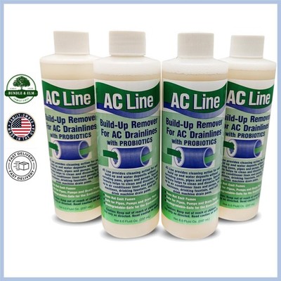 Unscented Liquid Drain Cleaner for AC Systems, Prevent Clogs and Backflow Issues