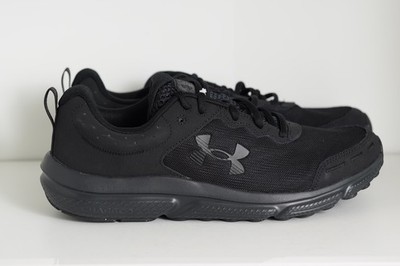 UA Under Armour Charged Assert 10 Triple Black Men's US 10