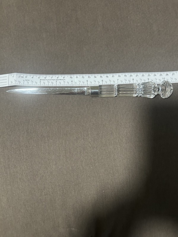 waterford crystal letter opener