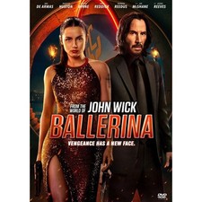 From the World of John Wick : Ballerina 2025 Action Movie DVD Brand New Film