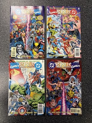 DC VS. Marvel, Marvel Versus DC #1-4, 1996 Full Set/ Mini-Series VF/NM