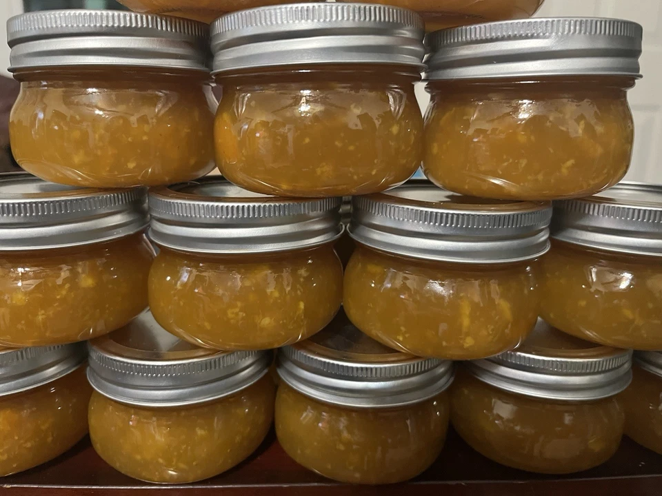Mermelada Satsuma orgánica artesanal bondad casera en cada bote Foto 2 de 3