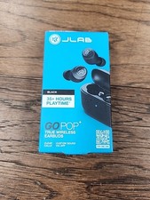 JLab - GO Air POP True Wireless In-Ear Headphones - Black