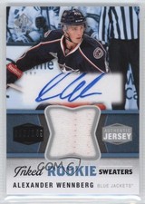 2014 SP Game Used Inked Rookie Sweaters /149 Alexander Wennberg #IRS-AW Auto 2d8