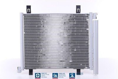 Nissens 940254 Condenser, Air Conditioning for Seat Skoda VW