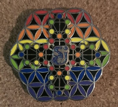 The String Cheese Incident official enamel pin Flower of Life pattern Spins! SCI