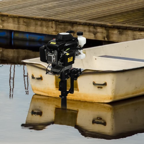 3HP 4-Stroke Outboard Motor Air Cooling Boat Engine CDI for Outdoor Adventure