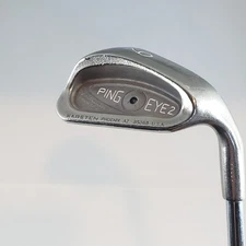 Ping Eye 2 black dot 9 Iron regular Steel shaft chamois grip