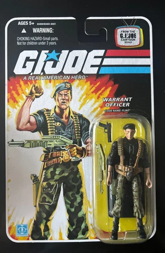 GI Joe 3.75” 25th Cartoon Series Flint MOC