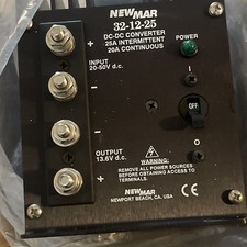 Newmar 32-12-25 DC-DC Converter 20-50VDC To 13.6 Vdc  25A New