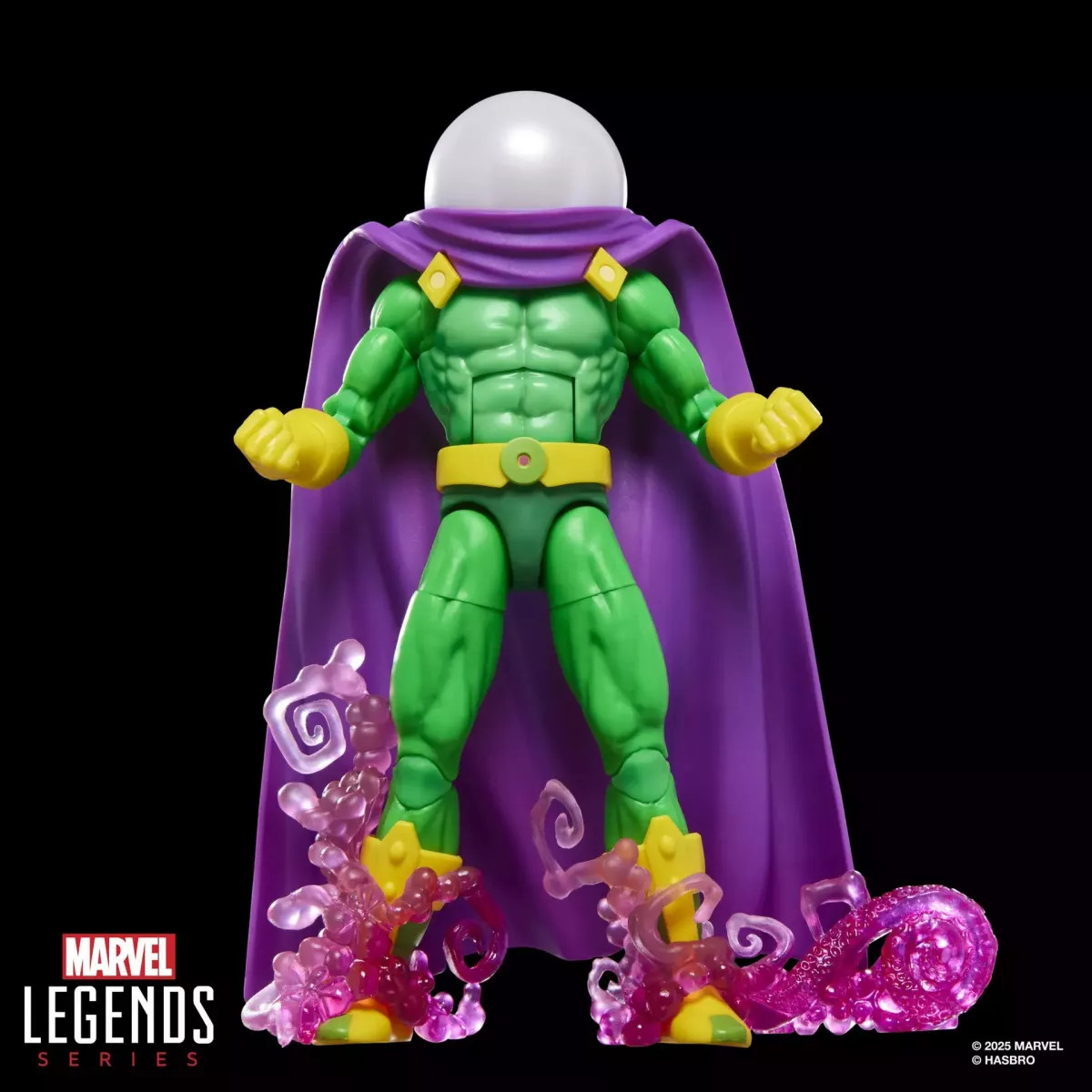 Marvel Legends Spider-Man Mysterio animated figurine rétro rétro-éclairée en PVC