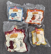 WALT DISNEY WINNIE THE POOH'S MOST GRAND ADVENTURE 1988 MCDONALD'S TOY SET OF 4