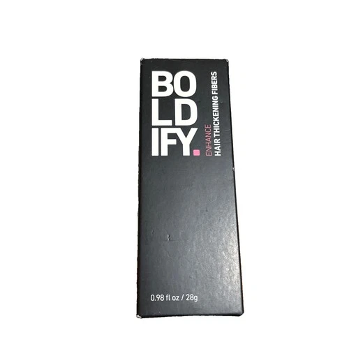 BOLDIFY Enhance Hair Thickening Fibers for Thinning Hair BLACK 0.98oz/28g
