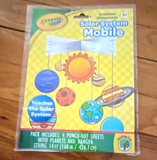 Crayola Creative Classroom Solar System Mobile Kids Craft Kit