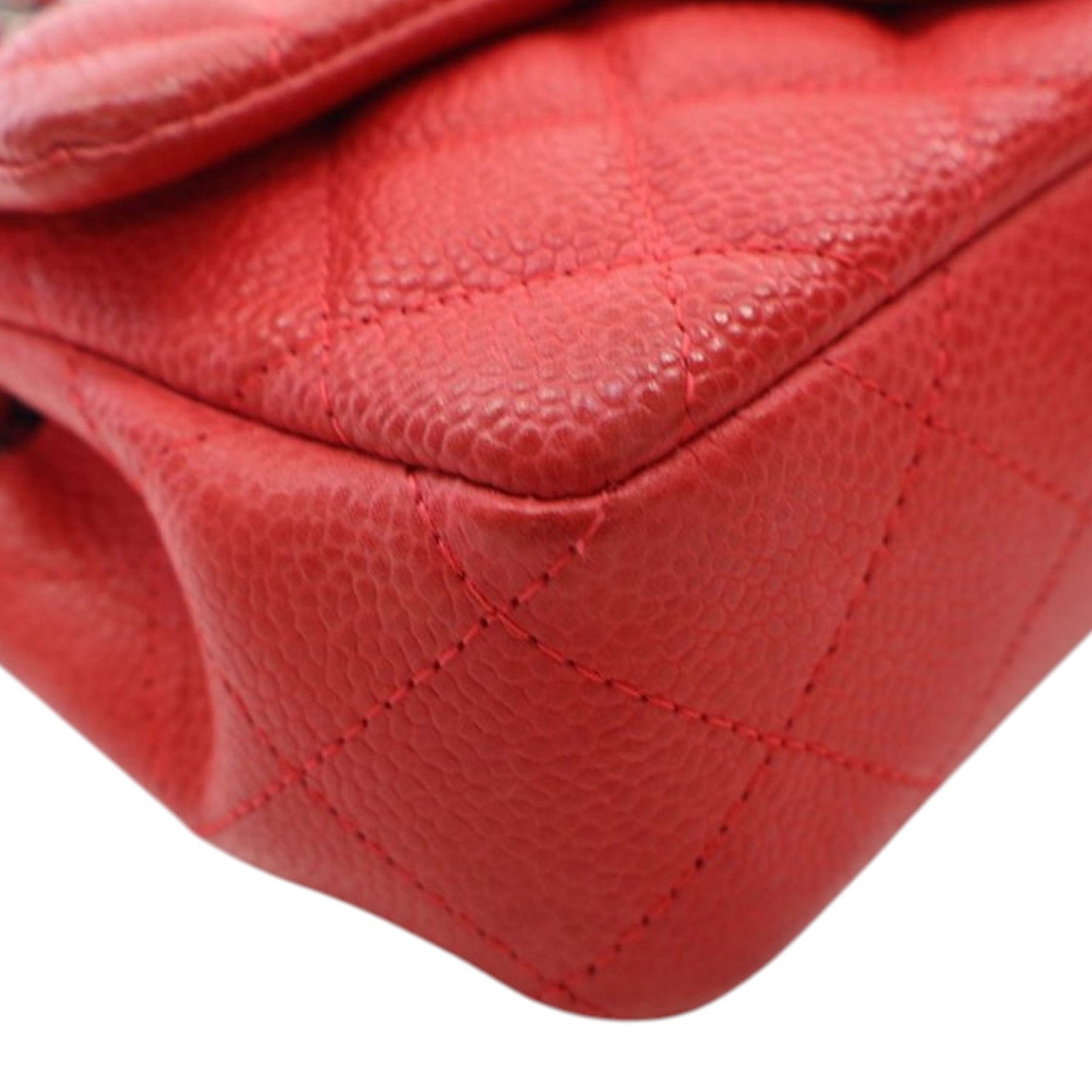 Chanel Extra Mini Rectangular Classic Caviar Sing… - image 8