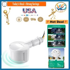 Listed 180&deg; Motion Sensor Detector for Floodlights 120V Adjustable Range