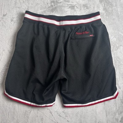 Supreme x Mitchell & Ness Shorts Men Large Black Basketball Hip