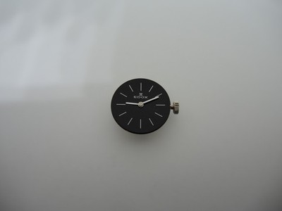 Uhrwerk FEF 6630+ Zeiger, Zifferblatt und Krone von EDOX, movement, dial, hands