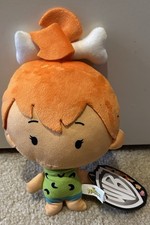 The Flinstones Pebbles Plush Warner Bros NWT Stuffed Animal Doll Toy