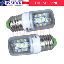 2PCS LED Refrigerator Light Corn Bulb E27 3.5W 5304511738 For Frigidaire Kenmore