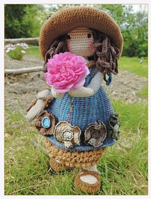 HÄKELPUPPE ''STEENA'', BESTELLPUPPE, Herstellung ca. 10 Tage.