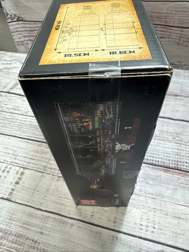 Mould King 10067 Flying Dutchman Pirates of the Caribbean Bottled Pirate Ship - Image 3 of 4