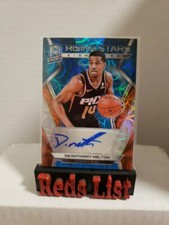 2018-19 Spectra Rising Stars Auto Neon Blue 9/60 De'Anthony Melton Warriors 