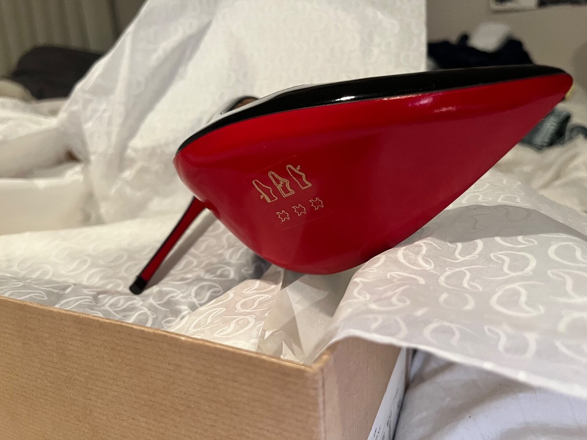 New Christian Louboutin So Kate 120mm Patent leather Pump Stiletto