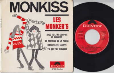 Les MONKER'S * 1966 French MOD FREAKBEAT GARAGE R&B EP * Listen!