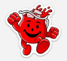 Kool Aid Man Vinyl MAGNET - OH YEAH Waterproof Vinyl Fridge Car Toolbox