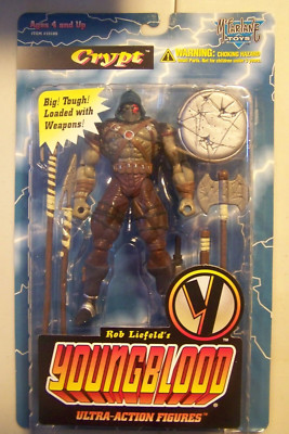 McFarlane Toys Ultra-Action Figure Rob Liefelds's Youngblood  Crypt