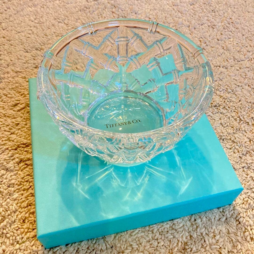ティファニー ボウル クリスタル モダン バンブー モダンバンブー
