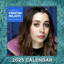 Cristin Milioti 2025 TV Stars Calendar, 12-Month Actress Wall Calendar