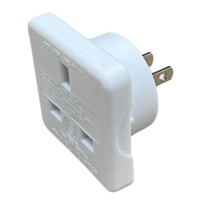 Adapter UK to USA Canada Mexico Dominican Republic Travel Adaptor Plug ...