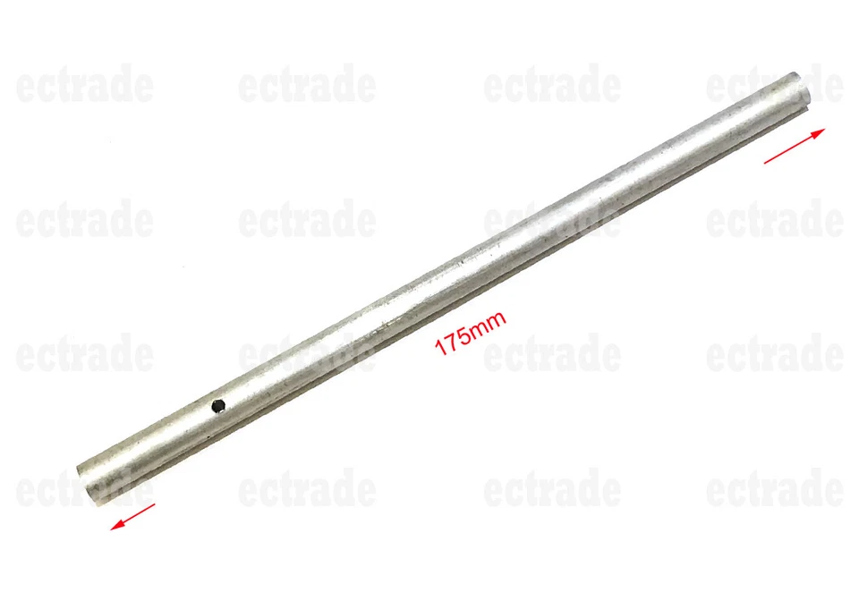 Henglong 1/16 RC Tank parts 3818 Barrel German Tiger 1 Aluminium Pipe Accessory - Image 3 of 3