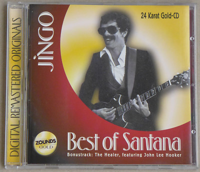 SANTANA - JINGO - BEST OF SANTANA - ZOUNDS GOLD - 24 KARAT GOLD-CD