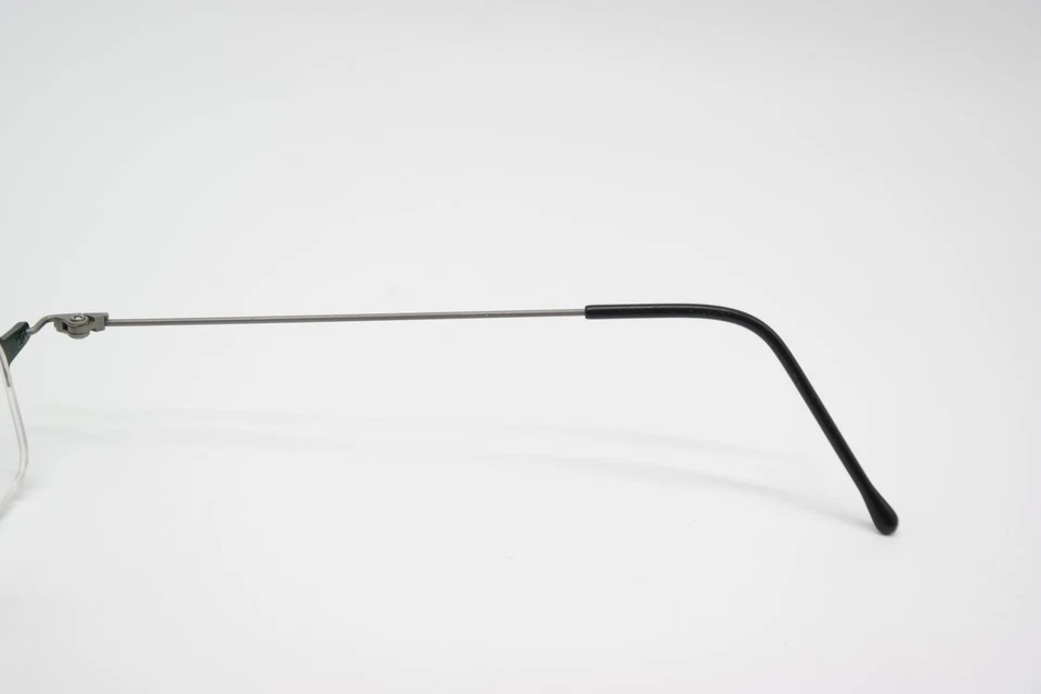 Gafas Vintage Sin Plata Verde Montura Semi-Circular - Imagen 4 de 4